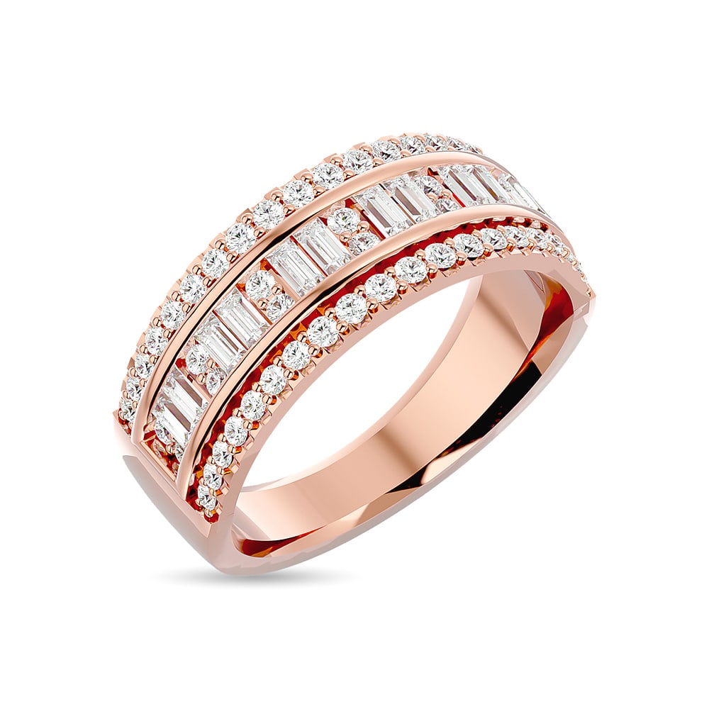 Diamond 1 Ct.tw Fashion Ring in 14K Two Tone Gold (1 of 1)