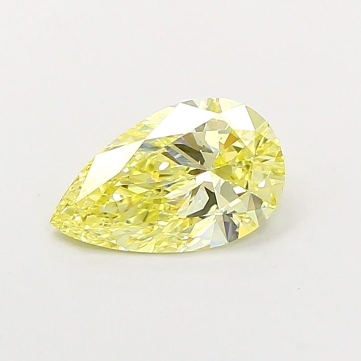 Loose Diamond - PEAR 1.01ct Fancy Intense Yellow VS1: Loose Diamond - PEAR 1.01ct Fancy Intense Yellow VS1 Source: This is a real non-mined Diamond that has been grown in a lab Shape: PEAR Carats: 1.01 Color: Fancy Intense Yellow Certification: IGI Video