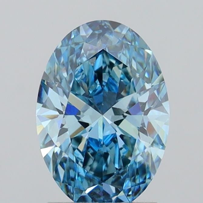 Loose Diamond - OVAL 2.06ct Fancy Vivid Blue VVS2: Loose Diamond - OVAL 2.06ct Fancy Vivid Blue VVS2 Source: This is a real non-mined Diamond that has been grown in a lab Shape: OVAL Carats: 2.06 Color: Fancy Vivid Blue Certification: IGI Video: