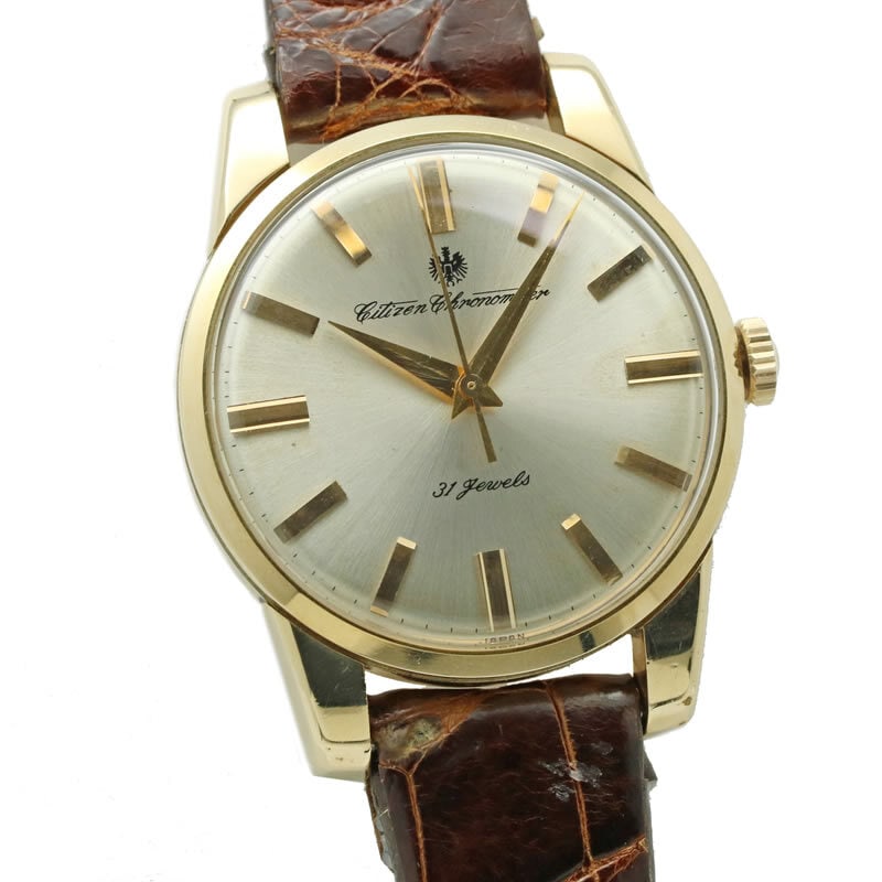CITIZEN Chronometer CR1507081 1964 Hand-Wound Unisex Watch (1 of 13)
