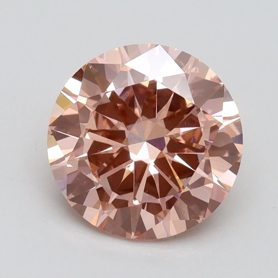 Loose Diamond - ROUND 2.0ct Fancy Intense Pink VS2: Loose Diamond - ROUND 2.0ct Fancy Intense Pink VS2 Source: This is a real non-mined Diamond that has been grown in a lab Shape: ROUND Carats: 2.0 Color: Fancy Intense Pink Certification: IGI Video: