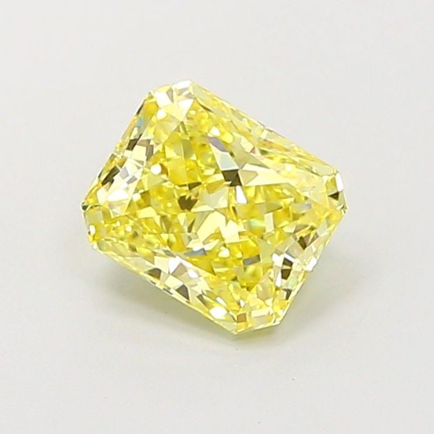 Loose Diamond - RADIANT 1.24ct Fancy Intense Yellow VVS2: Loose Diamond - RADIANT 1.24ct Fancy Intense Yellow VVS2 Source: This is a real non-mined Diamond that has been grown in a lab Shape: RADIANT Carats: 1.24 Color: Fancy Intense Yellow Certification: IG