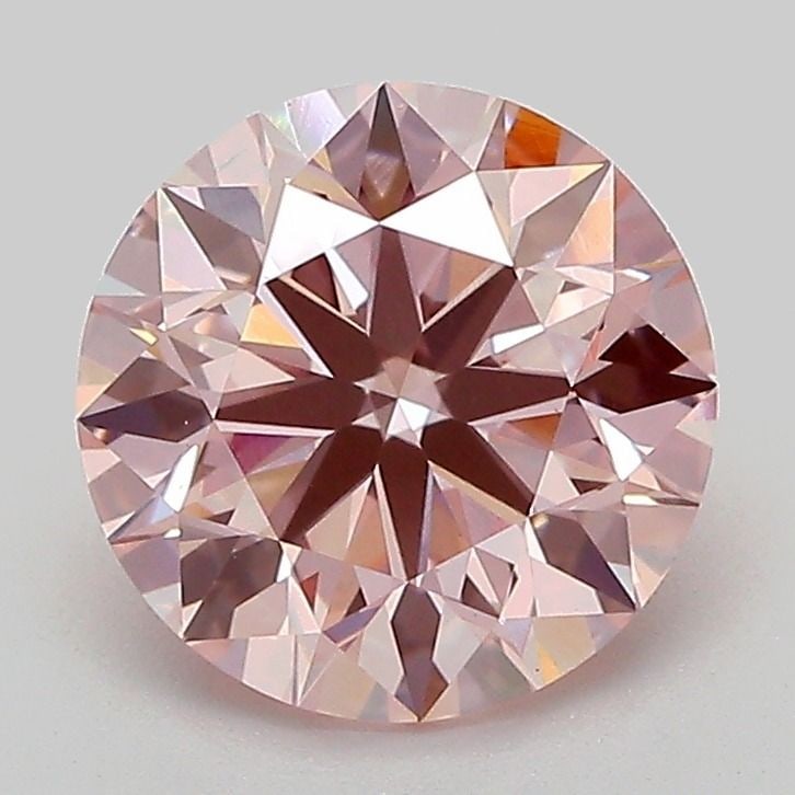 Loose Diamond - ROUND 2.13ct Fancy Intense Pink VVS2