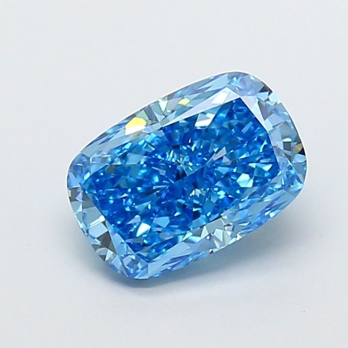 Loose Diamond - CUSHION MODIFIED 2.01ct Fancy Vivid Blue VVS2