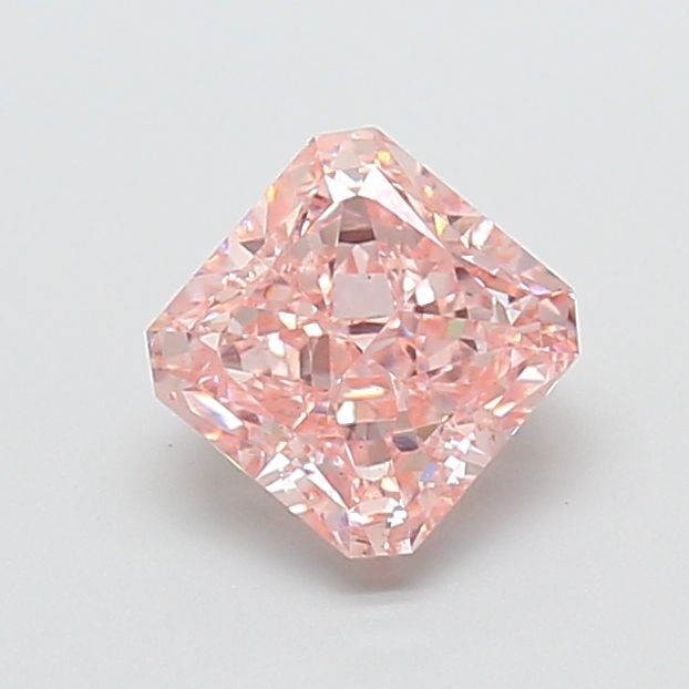 Loose Diamond - SQUARE RADIANT 1.45ct Fancy Intense Pink VS2