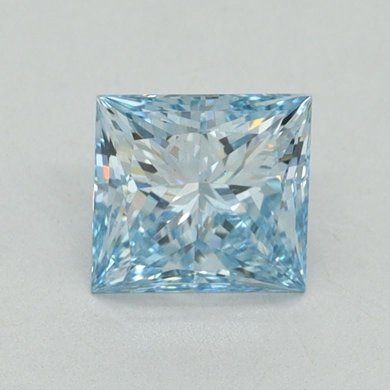 Loose Diamond - PRINCESS 1.03ct Fancy Intense Blue VS1: Loose Diamond - PRINCESS 1.03ct Fancy Intense Blue VS1 Source: This is a real non-mined Diamond that has been grown in a lab Shape: PRINCESS Carats: 1.03 Color: Fancy Intense Blue Certification: IGI V