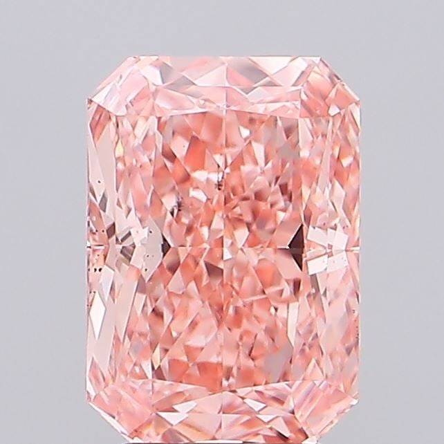 Loose Diamond - RADIANT 4.0ct Fancy Vivid Pink VS2