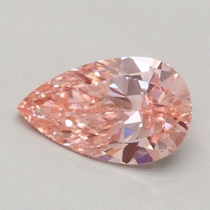 Loose Diamond - PEAR 0.52ct Fancy Vivid Pink VS1
