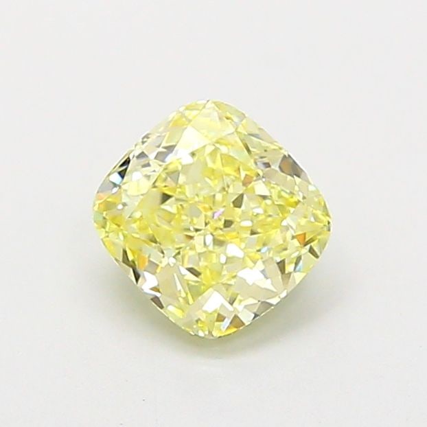 Loose Diamond - CUSHION MODIFIED 0.88ct Fancy Light Yellow VS1