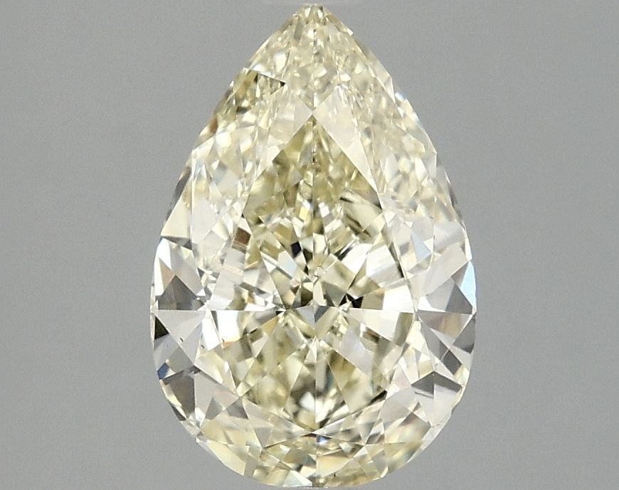 Loose Diamond - PEAR 2.1ct Fancy Yellow VS1