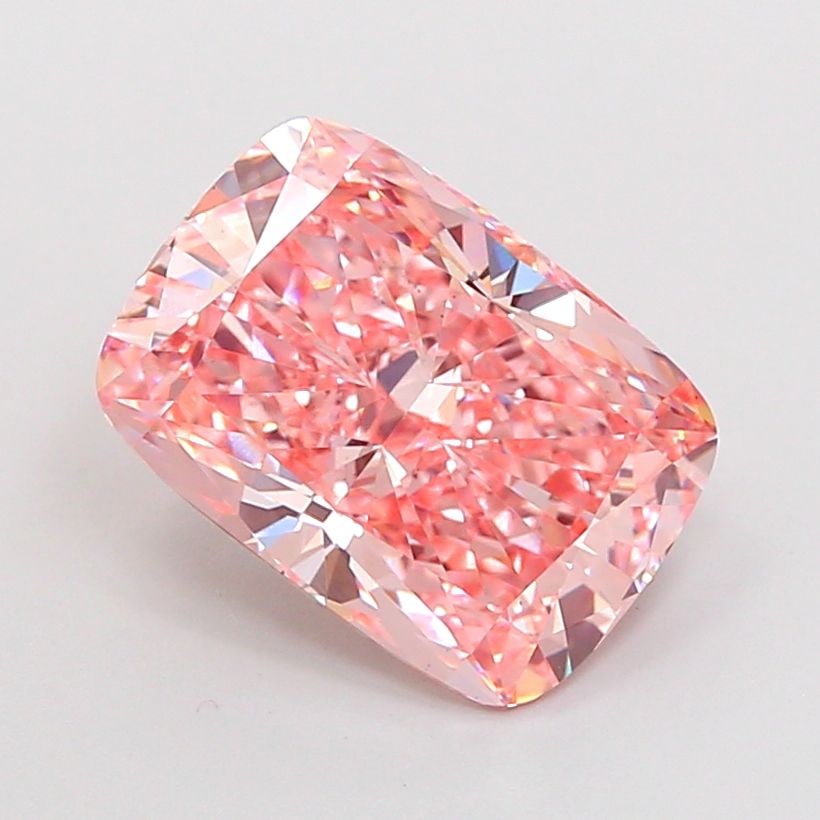 Loose Diamond - CUSHION MODIFIED 3.59ct Fancy Vivid Pink VS1: Loose Diamond - CUSHION MODIFIED 3.59ct Fancy Vivid Pink VS1 Source: This is a real non-mined Diamond that has been grown in a lab Shape: CUSHION MODIFIED Carats: 3.59 Color: Fancy Vivid Pink Certific