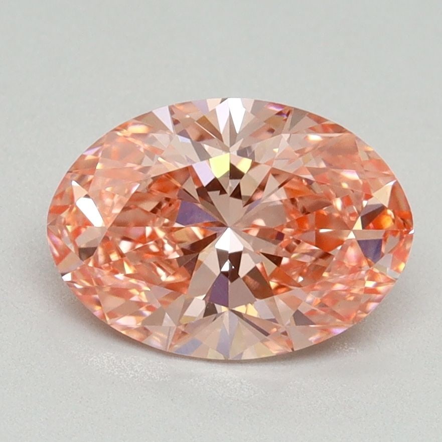 Loose Diamond - OVAL 1.76ct Fancy Vivid Pink VS1: Loose Diamond - OVAL 1.76ct Fancy Vivid Pink VS1 Source: This is a real non-mined Diamond that has been grown in a lab Shape: OVAL Carats: 1.76 Color: Fancy Vivid Pink Certification: IGI Video: