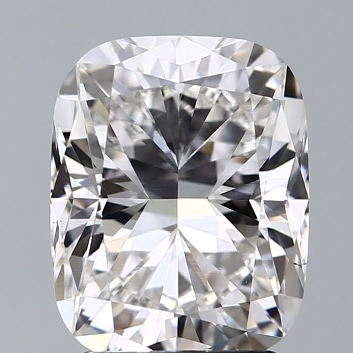 Loose Diamond - CUSHION MODIFIED 2.58ct D VS1: Loose Diamond - CUSHION MODIFIED 2.58ct D VS1 Source: This is a real non-mined Diamond that has been grown in a lab Shape: CUSHION MODIFIED Carats: 2.58 Color: D Clarity: VS1 Certification: IGI Video: