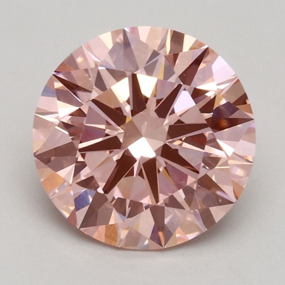 Ideal Loose Diamond - ROUND 2.53ct Fancy Intense Pink VVS2: Ideal Loose Diamond - ROUND 2.53ct Fancy Intense Pink VVS2 Source: This is a real non-mined Diamond that has been grown in a lab Shape: ROUND Carats: 2.53 Color: Fancy Intense Pink Certification: IGI 