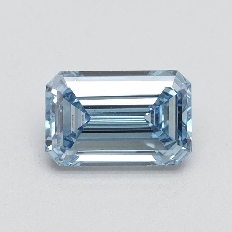 Loose Diamond - EMERALD 1.18ct Fancy Intense Blue VS1: Loose Diamond - EMERALD 1.18ct Fancy Intense Blue VS1 Source: This is a real non-mined Diamond that has been grown in a lab Shape: EMERALD Carats: 1.18 Color: Fancy Intense Blue Certification: IGI Vid