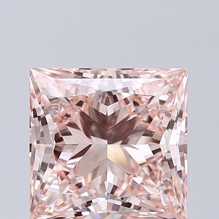 Loose Diamond - PRINCESS 3.5ct Fancy Intense Pink VS1