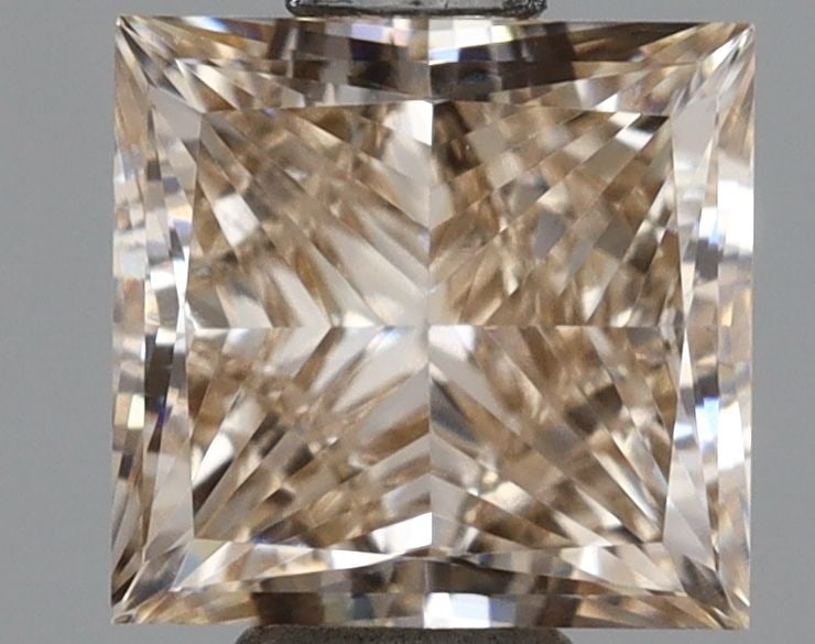 Loose Diamond - PRINCESS 1.0ct Fancy Vivid Pink VS2