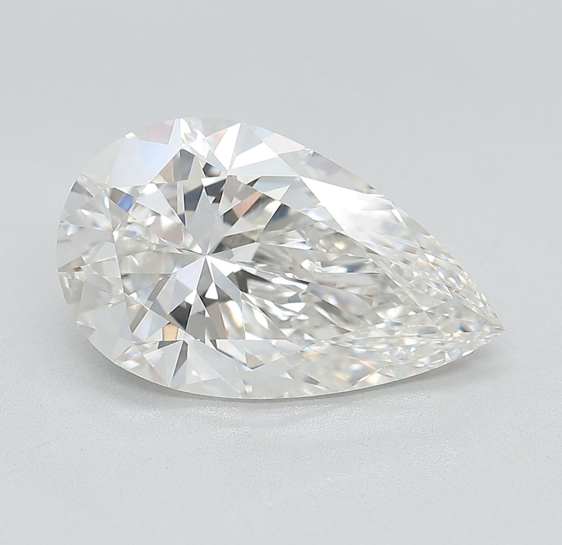 Loose Diamond - PEAR 4.76ct Fancy Vivid Pink VVS2