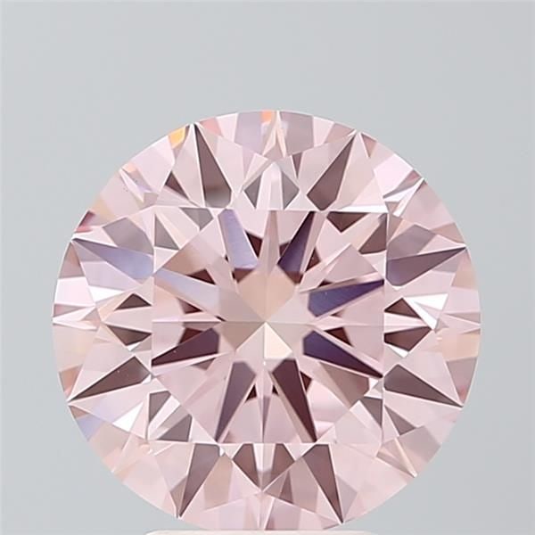 Loose Diamond - ROUND 3.71ct Fancy Intense Pink VS1: Loose Diamond - ROUND 3.71ct Fancy Intense Pink VS1 Source: This is a real non-mined Diamond that has been grown in a lab Shape: ROUND Carats: 3.71 Color: Fancy Intense Pink Certification: IGI Video: