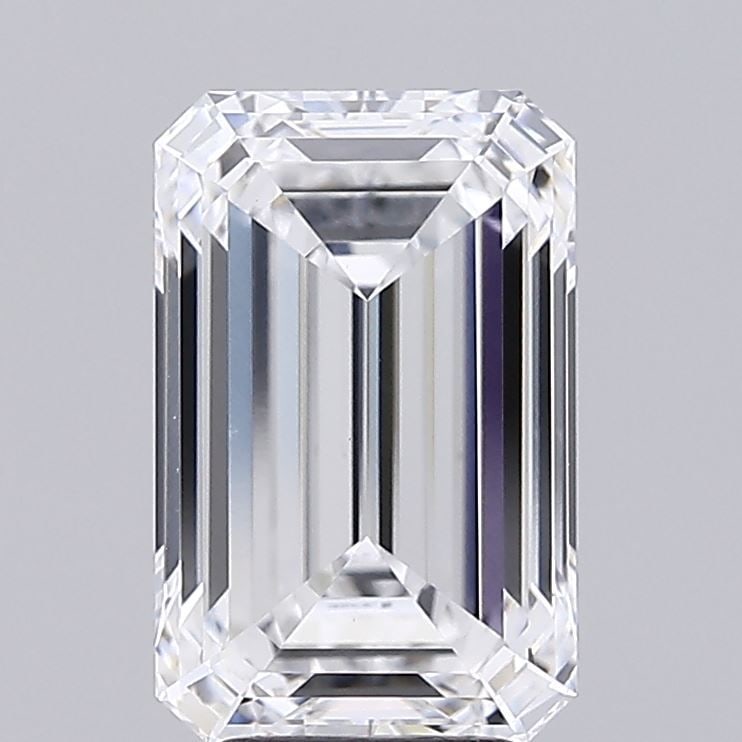 Loose Diamond - EMERALD 4.1ct D VVS2: Loose Diamond - EMERALD 4.1ct D VVS2 Source: This is a real non-mined Diamond that has been grown in a lab Shape: EMERALD Carats: 4.1 Color: D Clarity: VVS2 Certification: IGI Video: