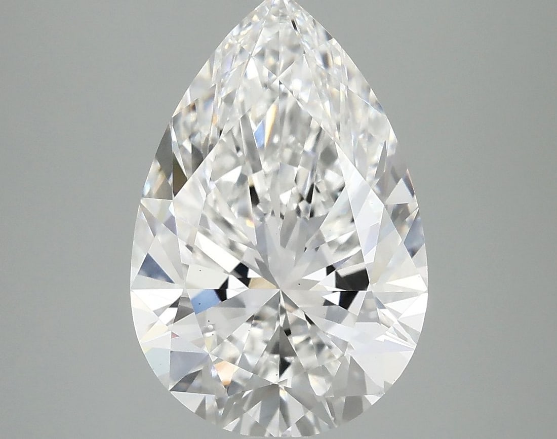 Loose Diamond - PEAR 4.1ct E VS1