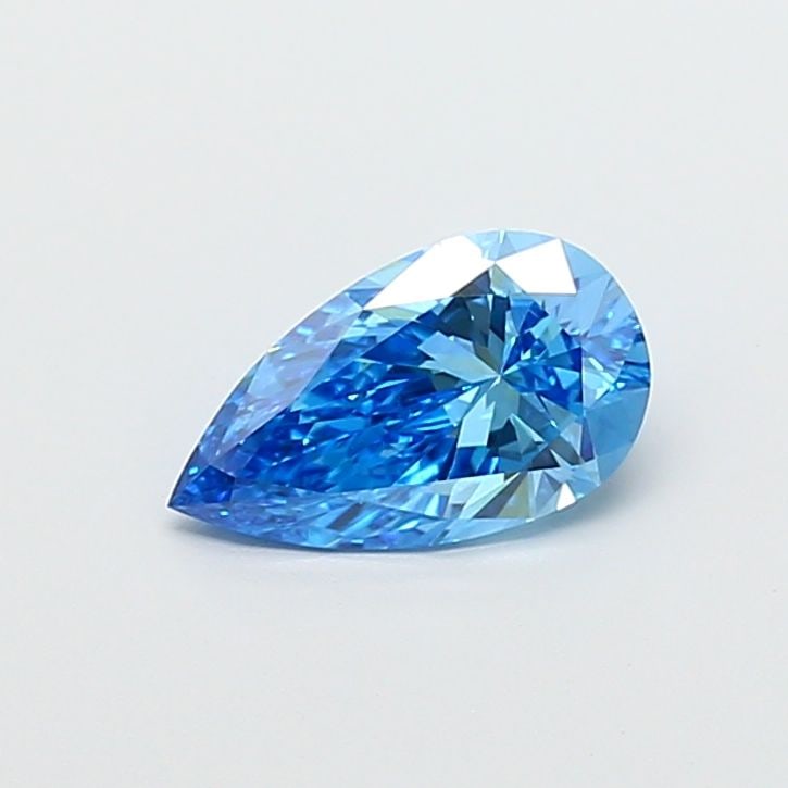 Loose Diamond - PEAR 1.51ct Fancy Vivid Blue VS1