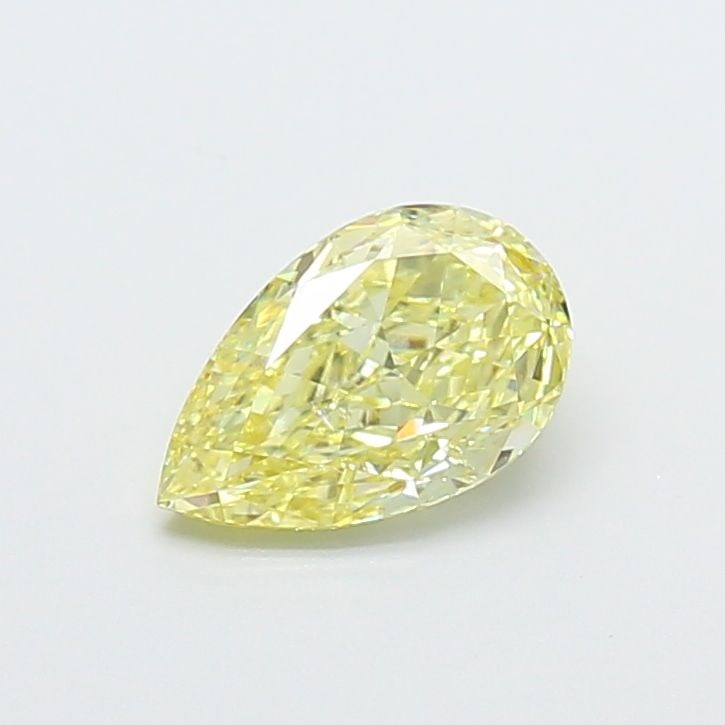 Loose Diamond - PEAR 1.01ct Fancy Yellow VS2: Loose Diamond - PEAR 1.01ct Fancy Yellow VS2 Source: This is a real non-mined Diamond that has been grown in a lab Shape: PEAR Carats: 1.01 Color: Fancy Yellow Certification: IGI Video: