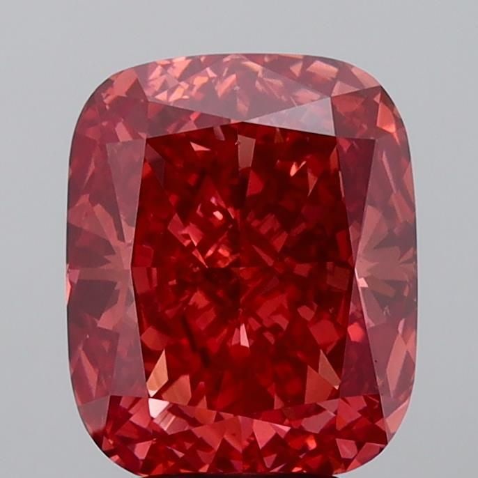 Loose Diamond - CUSHION MODIFIED 5.03ct Fancy Vivid Brownish Pink VS2: Loose Diamond - CUSHION MODIFIED 5.03ct Fancy Vivid Brownish Pink VS2 Source: This is a real non-mined Diamond that has been grown in a lab Shape: CUSHION MODIFIED Carats: 5.03 Color: Fancy Vivid Brow