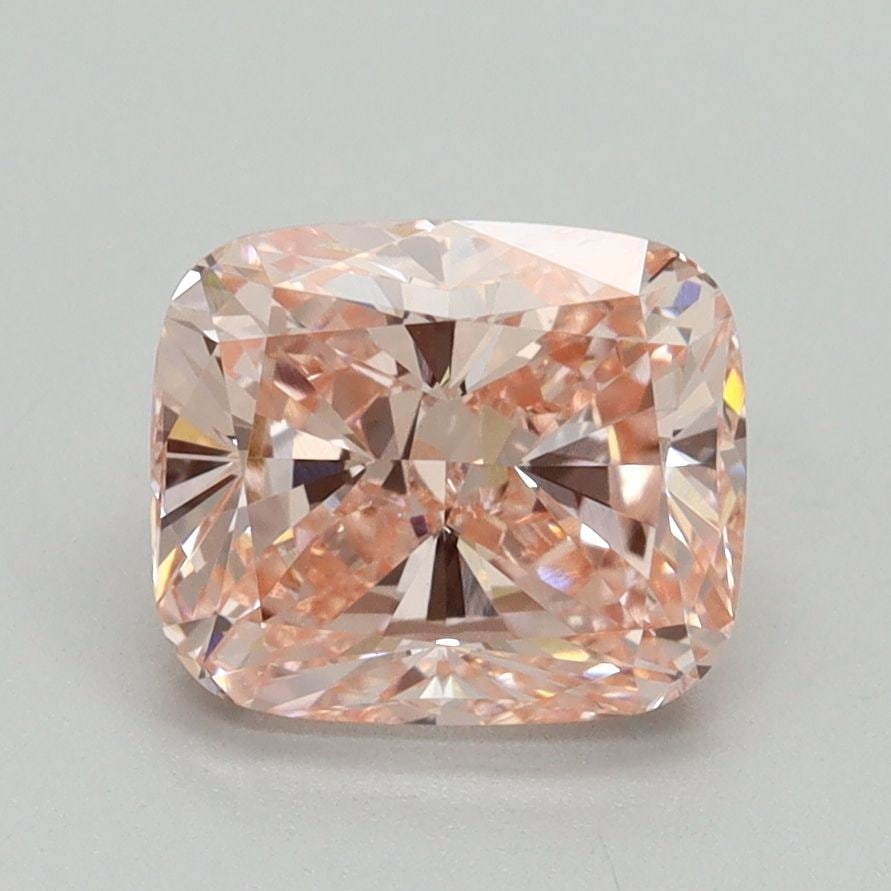 Loose Diamond - CUSHION MODIFIED 2.02ct Fancy Intense Pink VVS2: Loose Diamond - CUSHION MODIFIED 2.02ct Fancy Intense Pink VVS2 Source: This is a real non-mined Diamond that has been grown in a lab Shape: CUSHION MODIFIED Carats: 2.02 Color: Fancy Intense Pink Cer