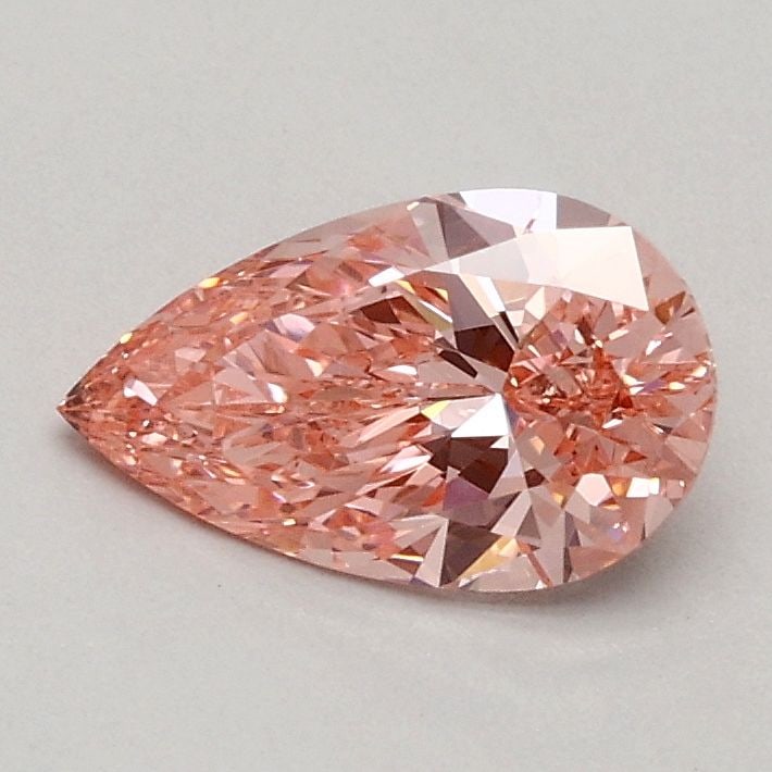 Loose Diamond - PEAR 0.56ct Fancy Vivid Pink VS2: Loose Diamond - PEAR 0.56ct Fancy Vivid Pink VS2 Source: This is a real non-mined Diamond that has been grown in a lab Shape: PEAR Carats: 0.56 Color: Fancy Vivid Pink Certification: IGI Video: