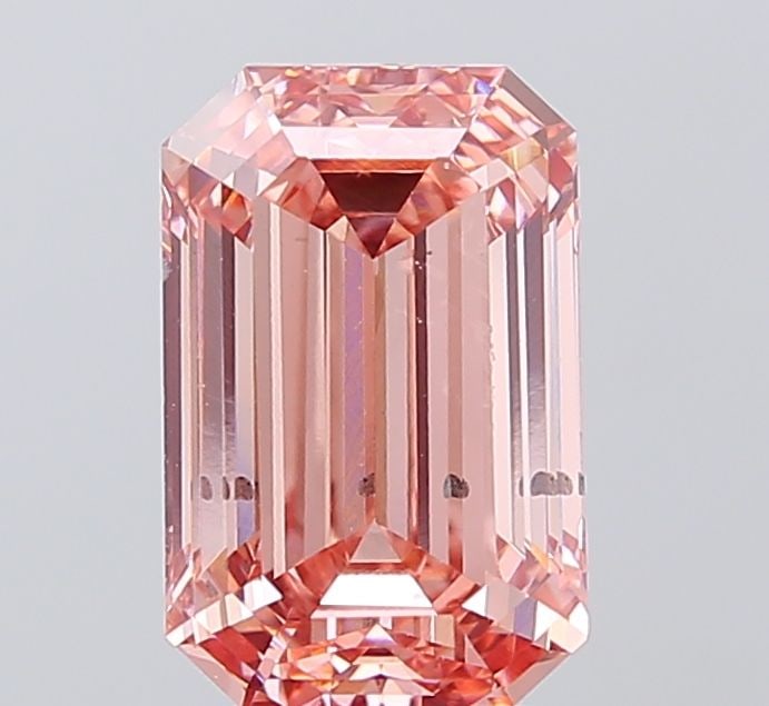 Loose Diamond - EMERALD 3.05ct Fancy Intense Pink SI1: Loose Diamond - EMERALD 3.05ct Fancy Intense Pink SI1 Source: This is a real non-mined Diamond that has been grown in a lab Shape: EMERALD Carats: 3.05 Color: Fancy Intense Pink Certification: IGI Vid