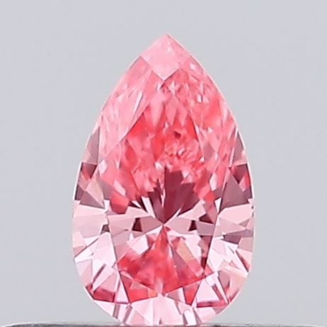 Loose Diamond - PEAR 0.19ct Fancy Vivid Pink VVS2
