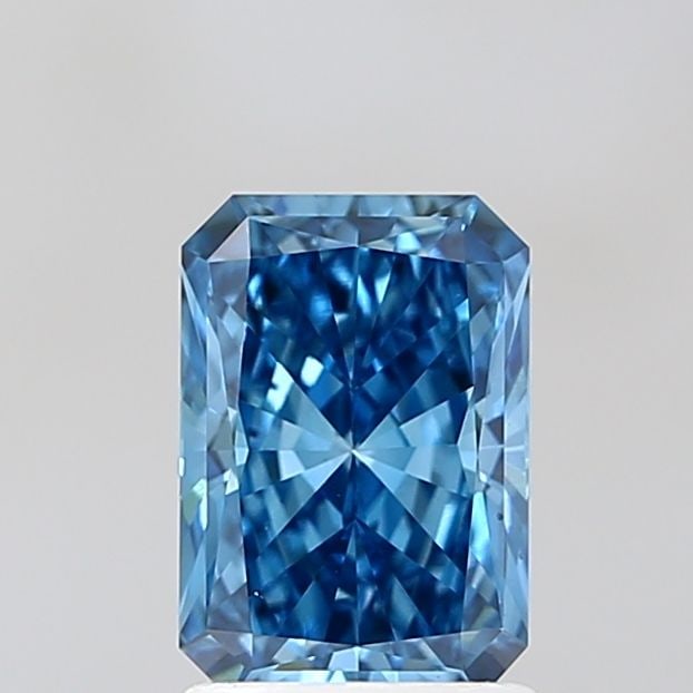 Loose Diamond - RADIANT 1.5ct Fancy Vivid Blue VS2: Loose Diamond - RADIANT 1.5ct Fancy Vivid Blue VS2 Source: This is a real non-mined Diamond that has been grown in a lab Shape: RADIANT Carats: 1.5 Color: Fancy Vivid Blue Certification: IGI Video: