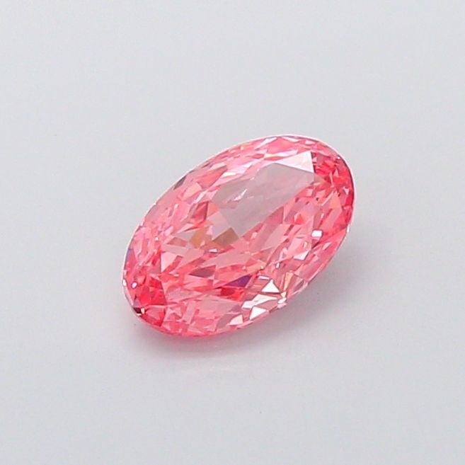 Loose Diamond - OVAL 1.1ct Fancy Vivid Pink VVS2: Loose Diamond - OVAL 1.1ct Fancy Vivid Pink VVS2 Source: This is a real non-mined Diamond that has been grown in a lab Shape: OVAL Carats: 1.1 Color: Fancy Vivid Pink Certification: IGI Video: Video