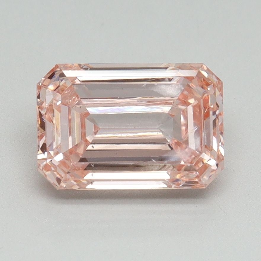 Loose Diamond - EMERALD 1.82ct Fancy Intense Pink VS2: Loose Diamond - EMERALD 1.82ct Fancy Intense Pink VS2 Source: This is a real non-mined Diamond that has been grown in a lab Shape: EMERALD Carats: 1.82 Color: Fancy Intense Pink Certification: IGI Vid