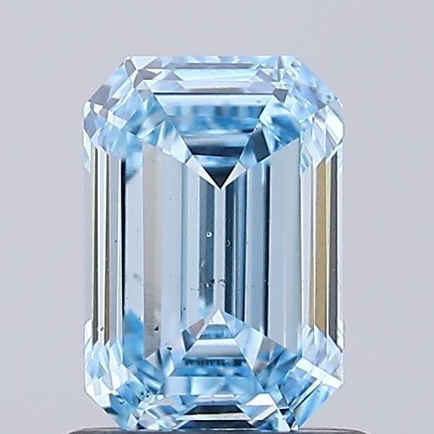 Loose Diamond - EMERALD 1.0ct Fancy Intense Blue VS2: Loose Diamond - EMERALD 1.0ct Fancy Intense Blue VS2 Source: This is a real non-mined Diamond that has been grown in a lab Shape: EMERALD Carats: 1.0 Color: Fancy Intense Blue Certification: IGI Video