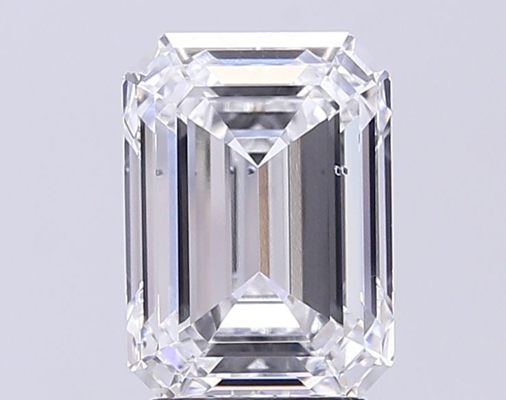 Loose Diamond - EMERALD 3.55ct F VS2: Loose Diamond - EMERALD 3.55ct F VS2 Source: This is a real non-mined Diamond that has been grown in a lab Shape: EMERALD Carats: 3.55 Color: F Clarity: VS2 Certification: IGI Video: