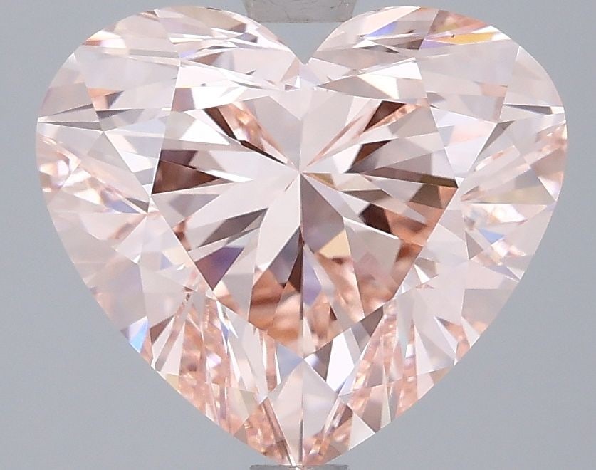 Loose Diamond - HEART 4.02ct Fancy Intense Pink VVS2: Loose Diamond - HEART 4.02ct Fancy Intense Pink VVS2 Source: This is a real non-mined Diamond that has been grown in a lab Shape: HEART Carats: 4.02 Color: Fancy Intense Pink Certification: IGI Video: