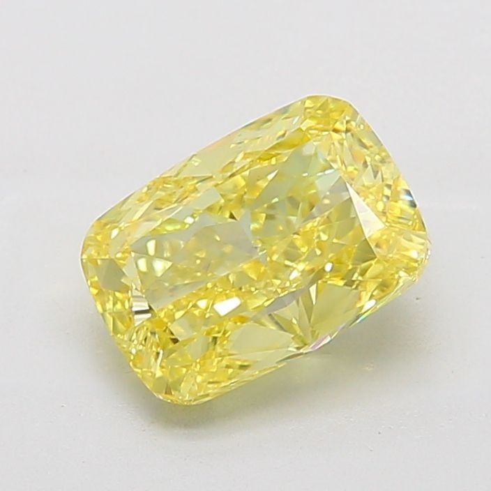 Loose Diamond - CUSHION MODIFIED 4.0ct Fancy Intense Yellow VVS2: Loose Diamond - CUSHION MODIFIED 4.0ct Fancy Intense Yellow VVS2 Source: This is a real non-mined Diamond that has been grown in a lab Shape: CUSHION MODIFIED Carats: 4.0 Color: Fancy Intense Yellow C