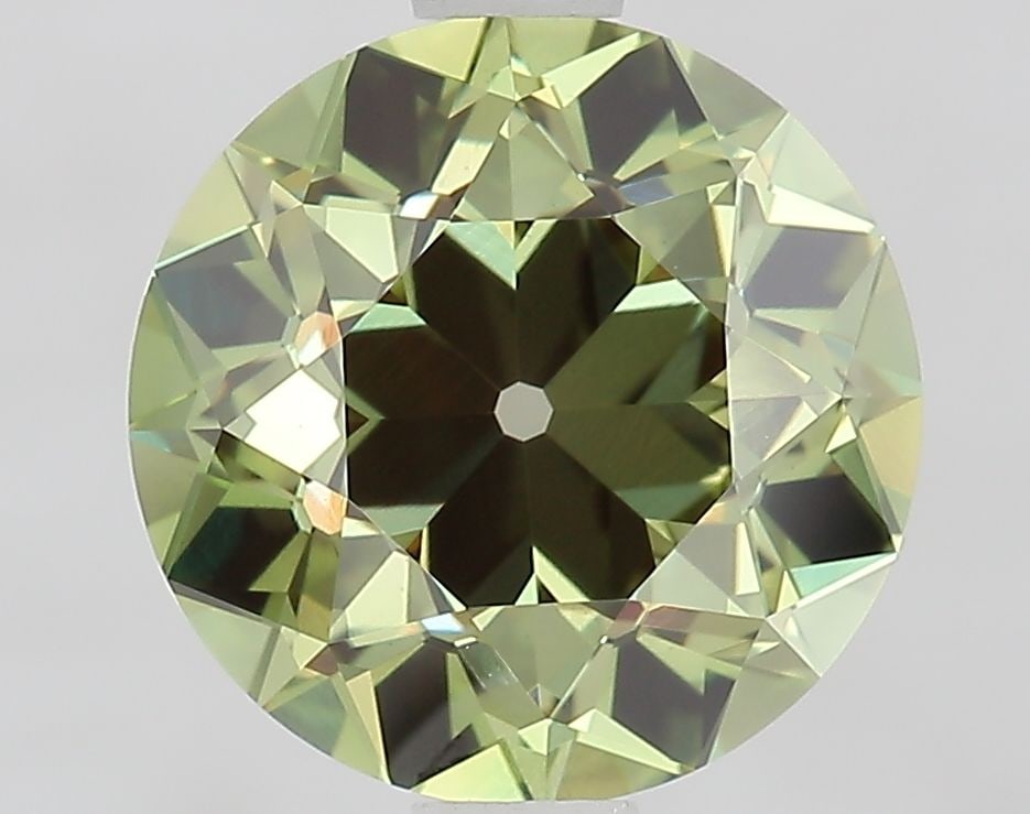 Loose Diamond - EUROPEAN CUT 2.01ct Fancy Vivid Green VS1: Loose Diamond - EUROPEAN CUT 2.01ct Fancy Vivid Green VS1 Source: This is a real non-mined Diamond that has been grown in a lab Shape: EUROPEAN CUT Carats: 2.01 Color: Fancy Vivid Green Certification: