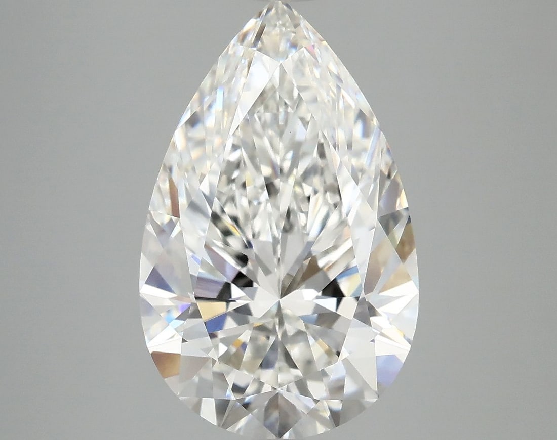 Loose Diamond - PEAR 5.08ct F VVS2: Loose Diamond - PEAR 5.08ct F VVS2 Source: This is a real non-mined Diamond that has been grown in a lab Shape: PEAR Carats: 5.08 Color: F Clarity: VVS2 Certification: IGI Video: