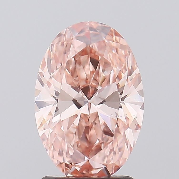 Loose Diamond - OVAL 1.79ct Fancy Intense Pink VS1: Loose Diamond - OVAL 1.79ct Fancy Intense Pink VS1 Source: This is a real non-mined Diamond that has been grown in a lab Shape: OVAL Carats: 1.79 Color: Fancy Intense Pink Certification: IGI Video: