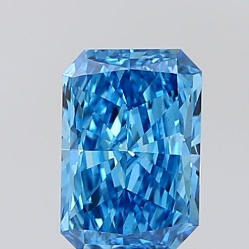 Loose Diamond - RADIANT 1.0ct Fancy Vivid Blue VS1: Loose Diamond - RADIANT 1.0ct Fancy Vivid Blue VS1 Source: This is a real non-mined Diamond that has been grown in a lab Shape: RADIANT Carats: 1.0 Color: Fancy Vivid Blue Certification: IGI Video:
