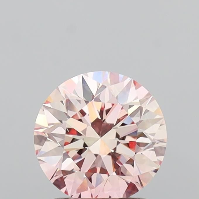 Loose Diamond - ROUND 1.58ct Fancy Pink VS1