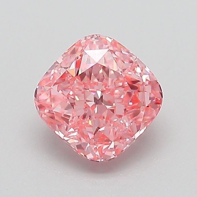 Loose Diamond - CUSHION MODIFIED 1.01ct Fancy Vivid Pink VS1