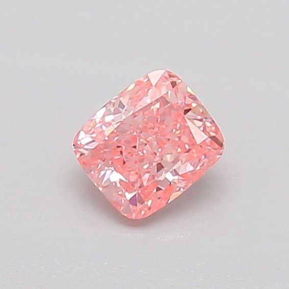 Loose Diamond - CUSHION MODIFIED 0.38ct Fancy Vivid Pink VS1: Loose Diamond - CUSHION MODIFIED 0.38ct Fancy Vivid Pink VS1 Source: This is a real non-mined Diamond that has been grown in a lab Shape: CUSHION MODIFIED Carats: 0.38 Color: Fancy Vivid Pink Certific