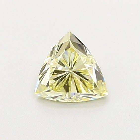 Loose Diamond - TRIANGULAR 0.88ct Fancy Vivid Yellow VS1