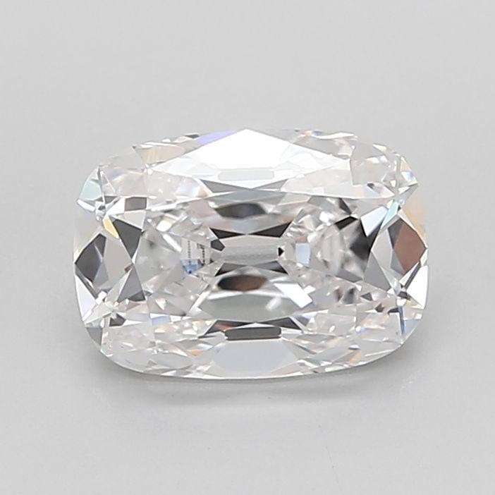Loose Diamond - CUSHION BRILLIANT 3.54ct D VVS2: Loose Diamond - CUSHION BRILLIANT 3.54ct D VVS2 Source: This is a real non-mined Diamond that has been grown in a lab Shape: CUSHION BRILLIANT Carats: 3.54 Color: D Clarity: VVS2 Certification: IGI Vi