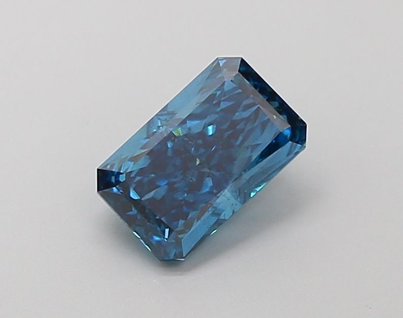 Loose Diamond - RADIANT 1.24ct Fancy Vivid Blue SI1