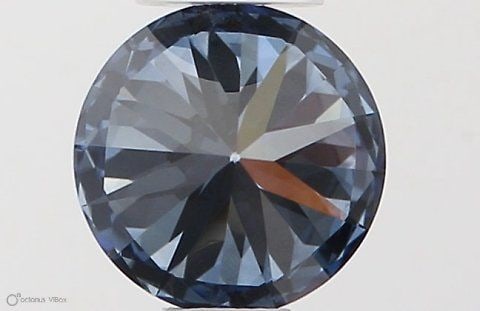 Loose Diamond - ROUND 0.5ct Fancy Intense Blue VS2